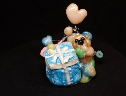 Schnuckelsteppi Figur Teddy mit Luftballon Nr40