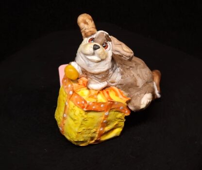Schnuckelsteppi Figur Hund mit Ball Nr41