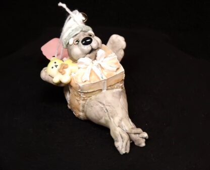 Schnuckelsteppi Figur Schlaf Seehund Nr48