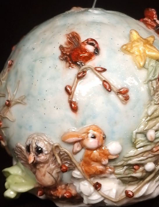 10cm Weihnachtskugel 1 – Bild 2