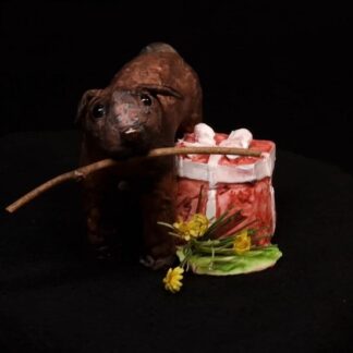 Sammelfigur mit Päckchen 6