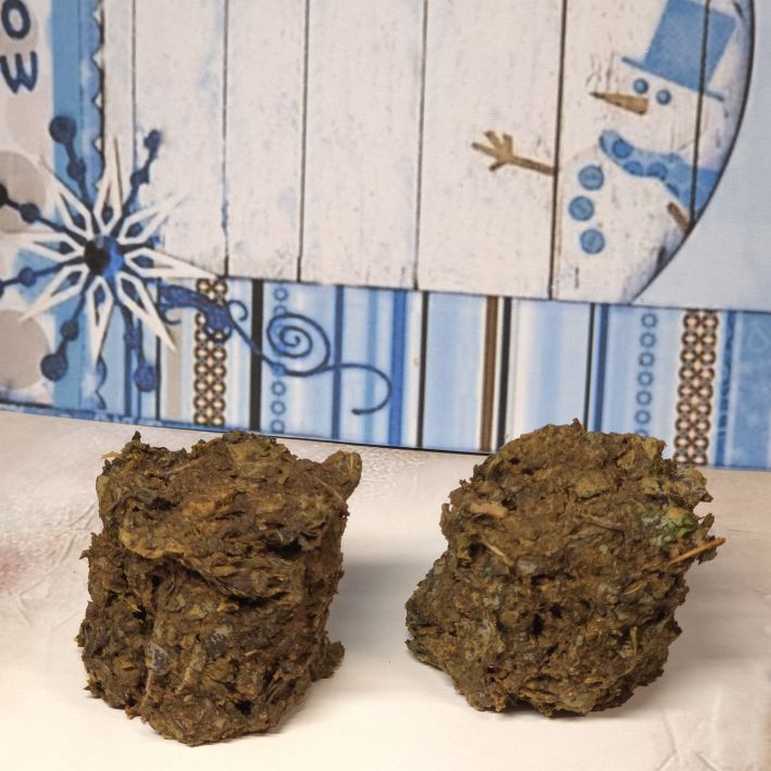 Xmas Salatling Kirschblatt mit Stangenselleristücken