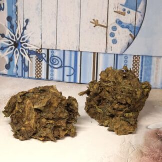 Xmas Salatling Walnussblatt mit rotem Kopfsalat