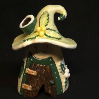 abbruchreifes Wichtelhaus für elektrische Teelichter 1