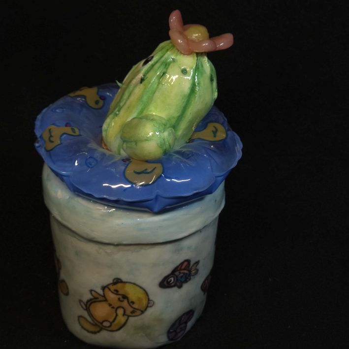 Schwimmreifen Kakteentopf 1 – Bild 2