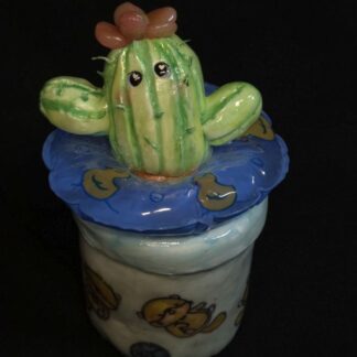 Schwimmreifen Kakteentopf 1