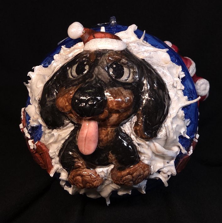 12cm Weihnachtskugel 6 – Bild 8