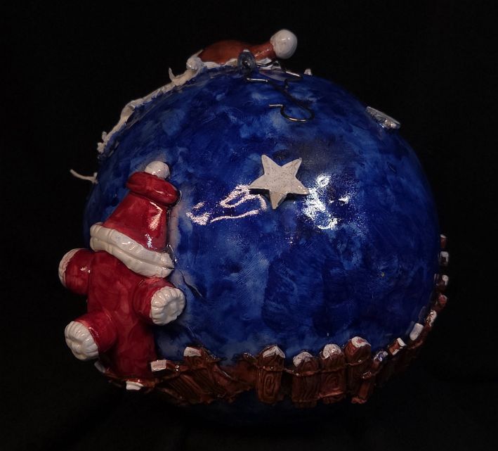 12cm Weihnachtskugel 6 – Bild 5