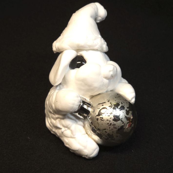 Sammelfigur mit Weihnachtskugel 8 - WUNSCHFARBE – Bild 5