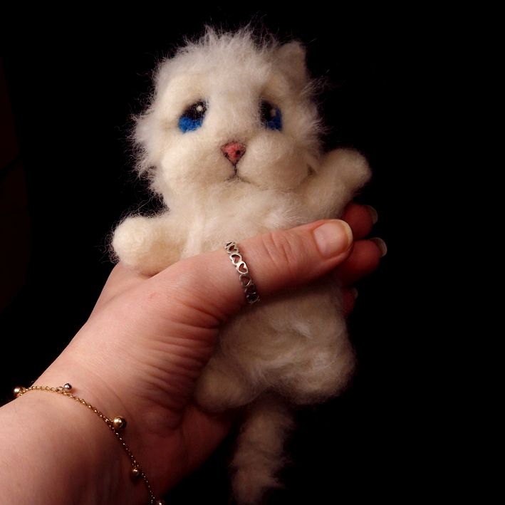 emotionales Support Filzi - Katze