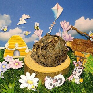 Snacky Walnussblatt mit grünem Hafer