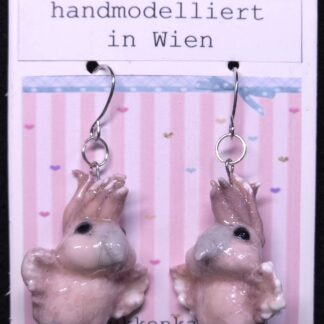 Ohrhänger Molukkenkakadu