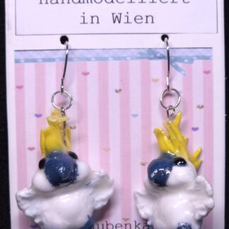 Ohrhänger Gelbhaubenkakadu