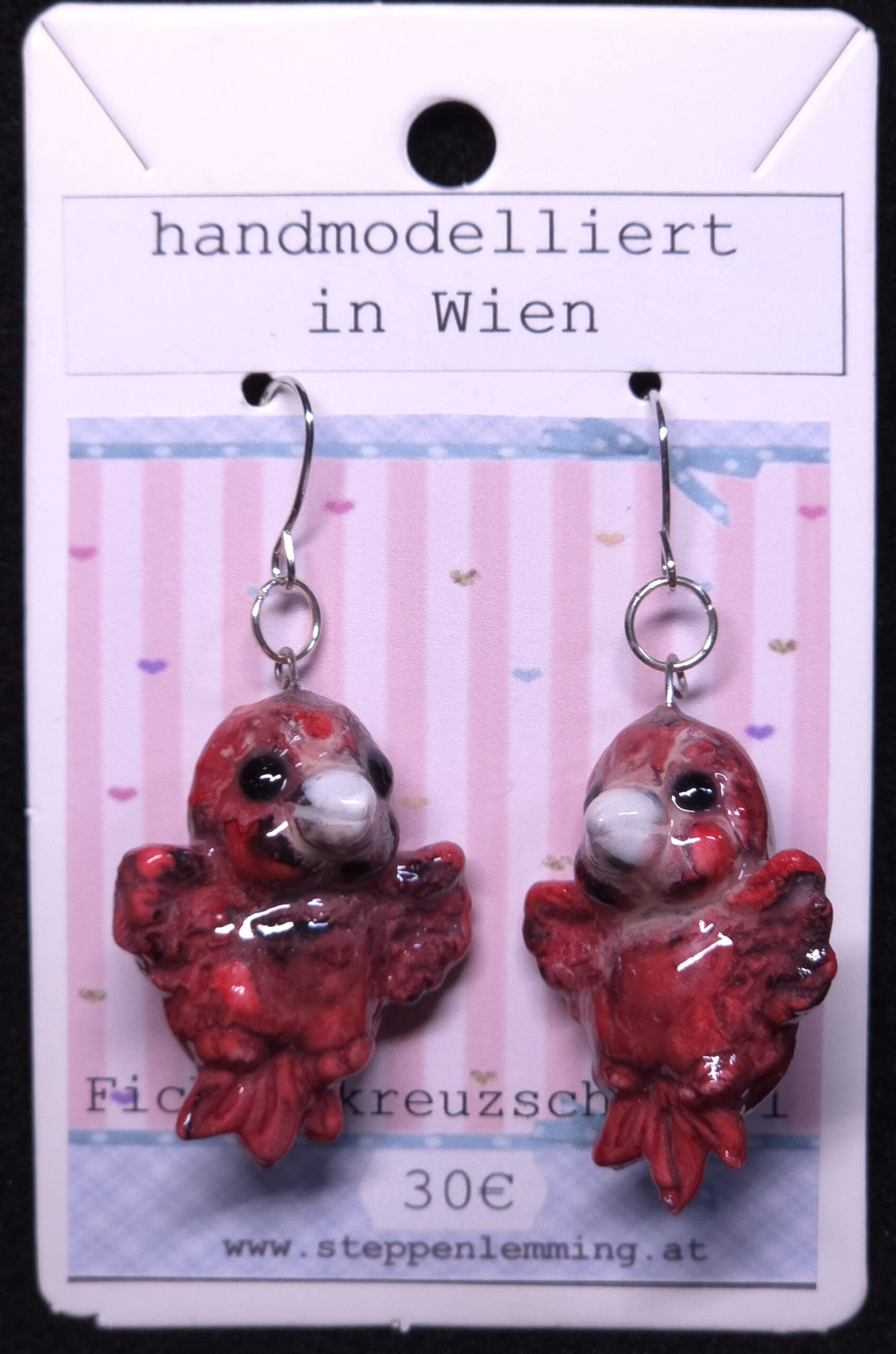 Ohrhänger Fichtenkreuzschnabel