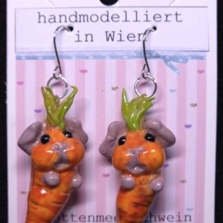 Ohrhänger Karotten Meerschweinchen