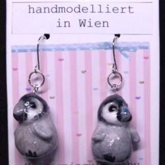 Ohrhänger Kaiserpinguin Baby