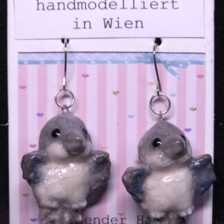 Ohrhänger Vogel Lachender Hans