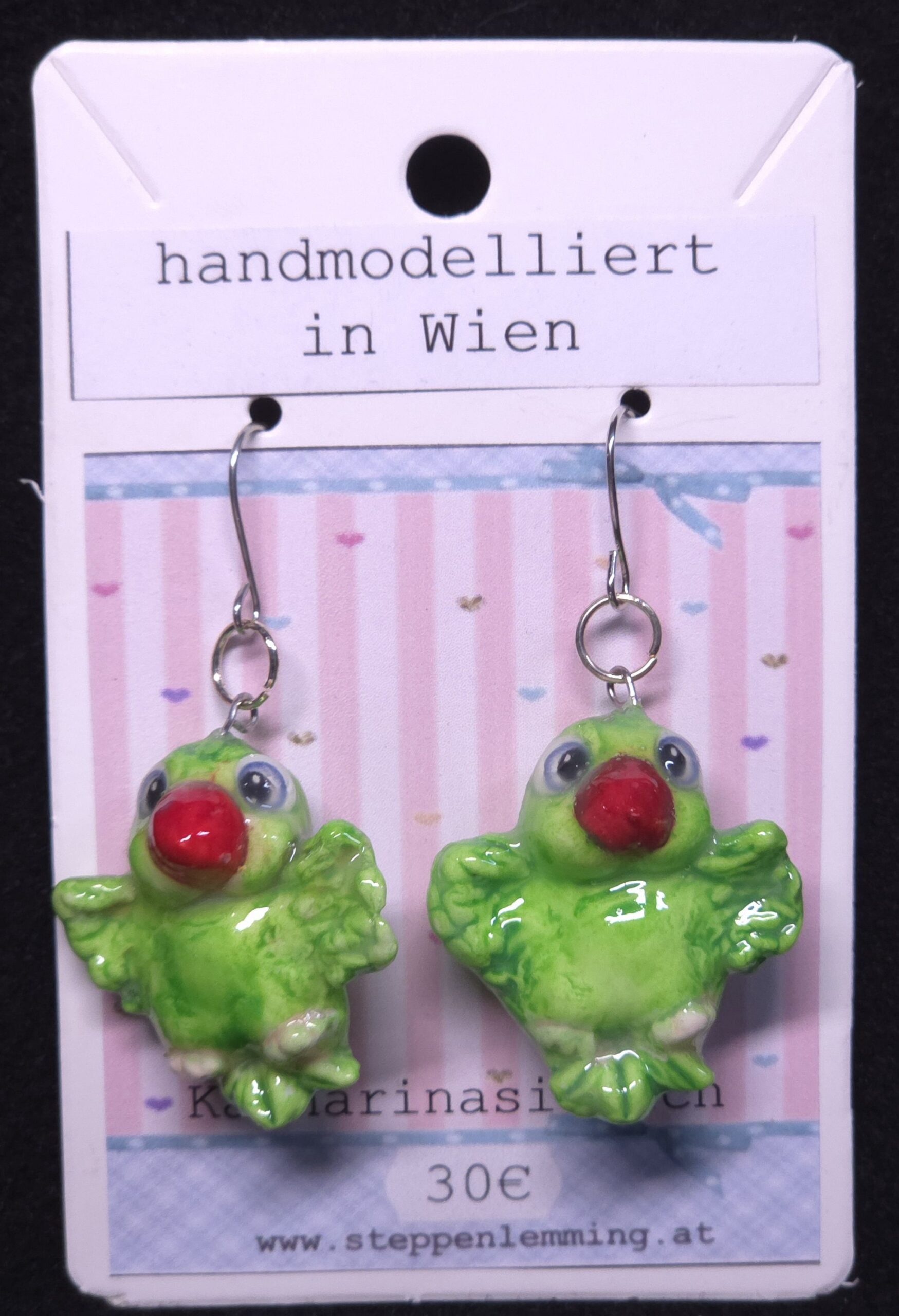 Ohrhänger Katharinasittich