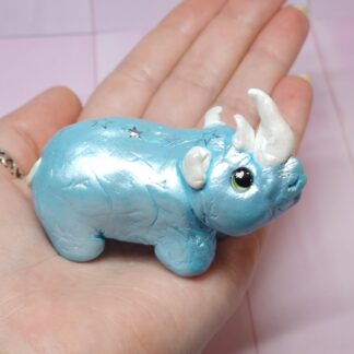 Happy Nashorn Dekofigur