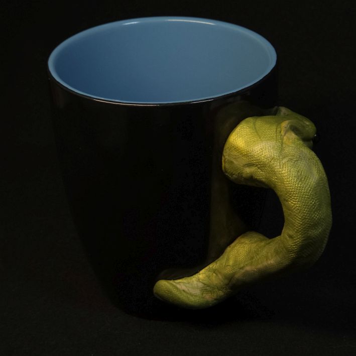 Häferl Tasse mit Schlange – Bild 3