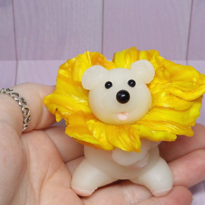 Sonnenblumenbär Dekofigur