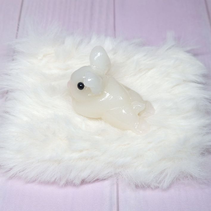 Bunny liegend Dekofigur – Bild 2