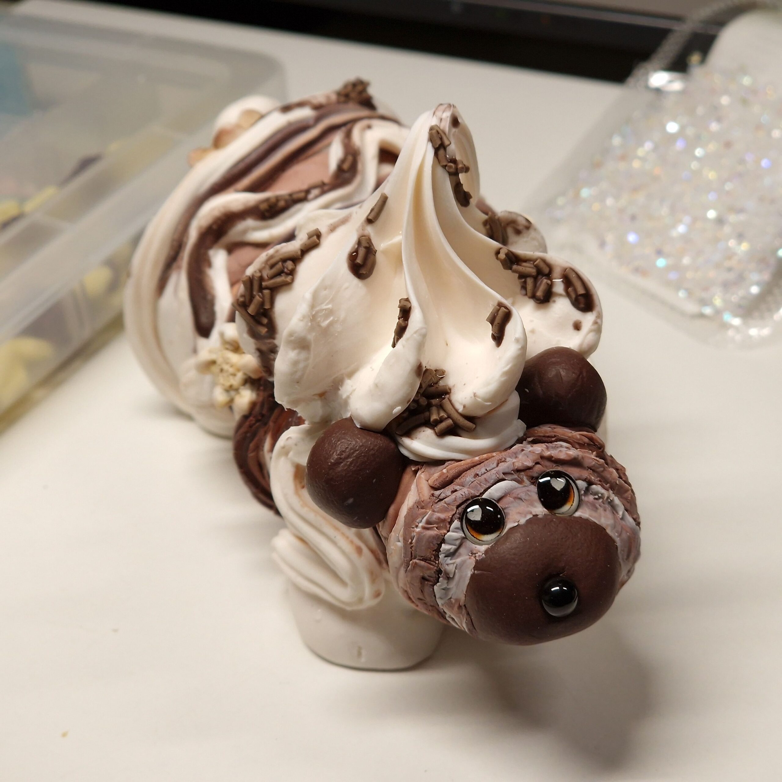 Bär Bananensplit Dekofigur – Bild 2