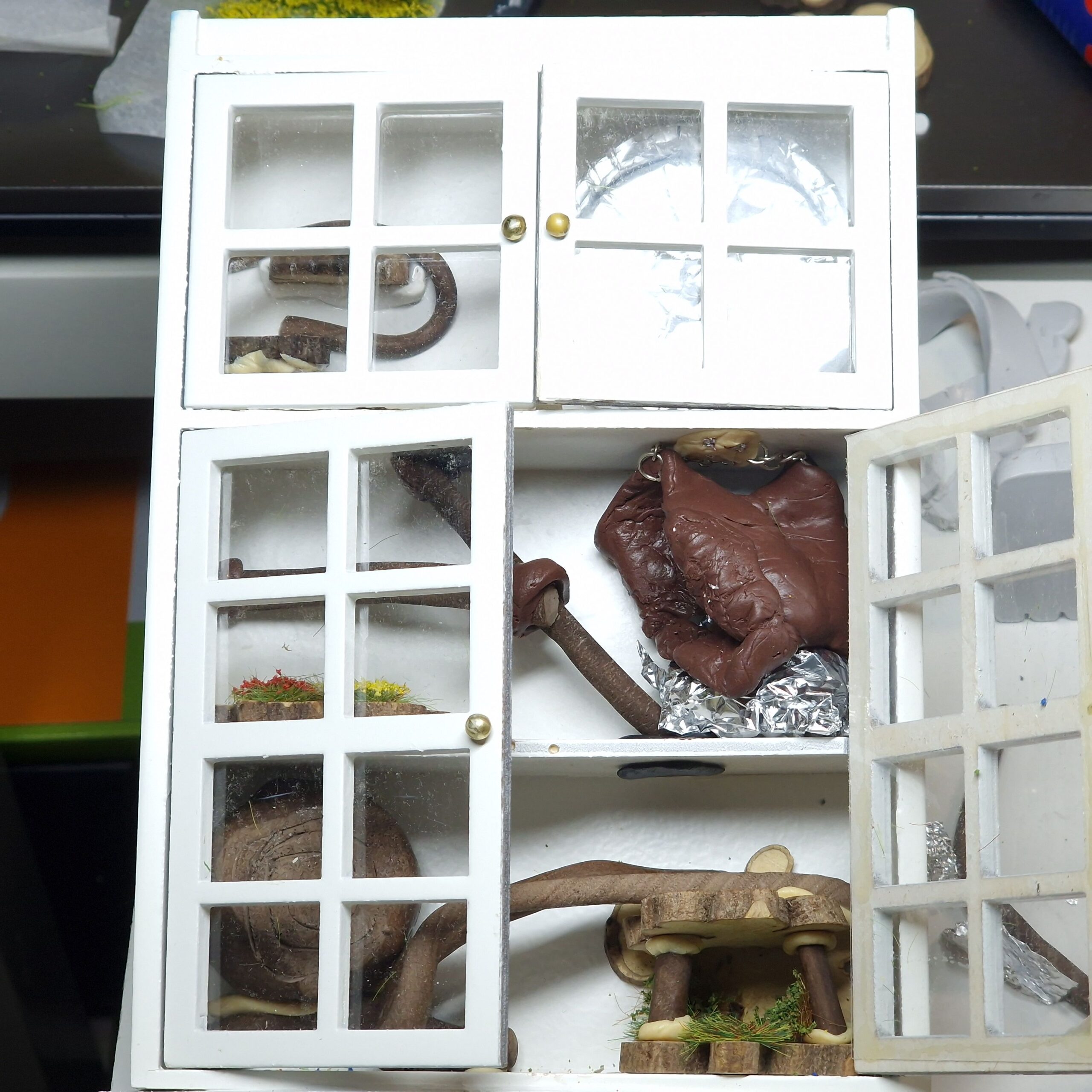 Chinchilla Puppenhaus Dekofigur – Bild 3