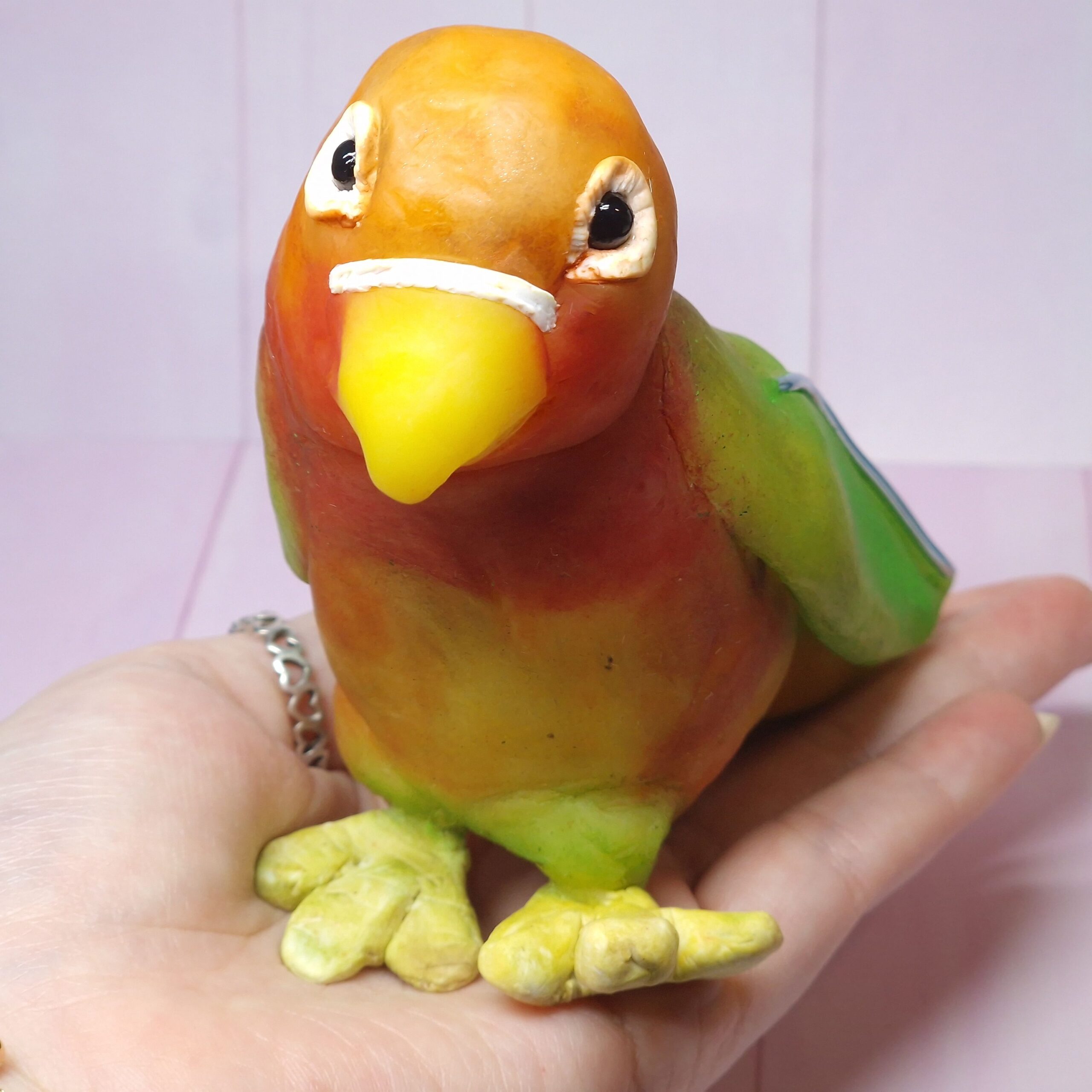 Unzertrennlicher Vogel Dekofigur