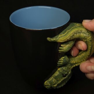 Häferl Tasse mit Krokschi dem Krokodil