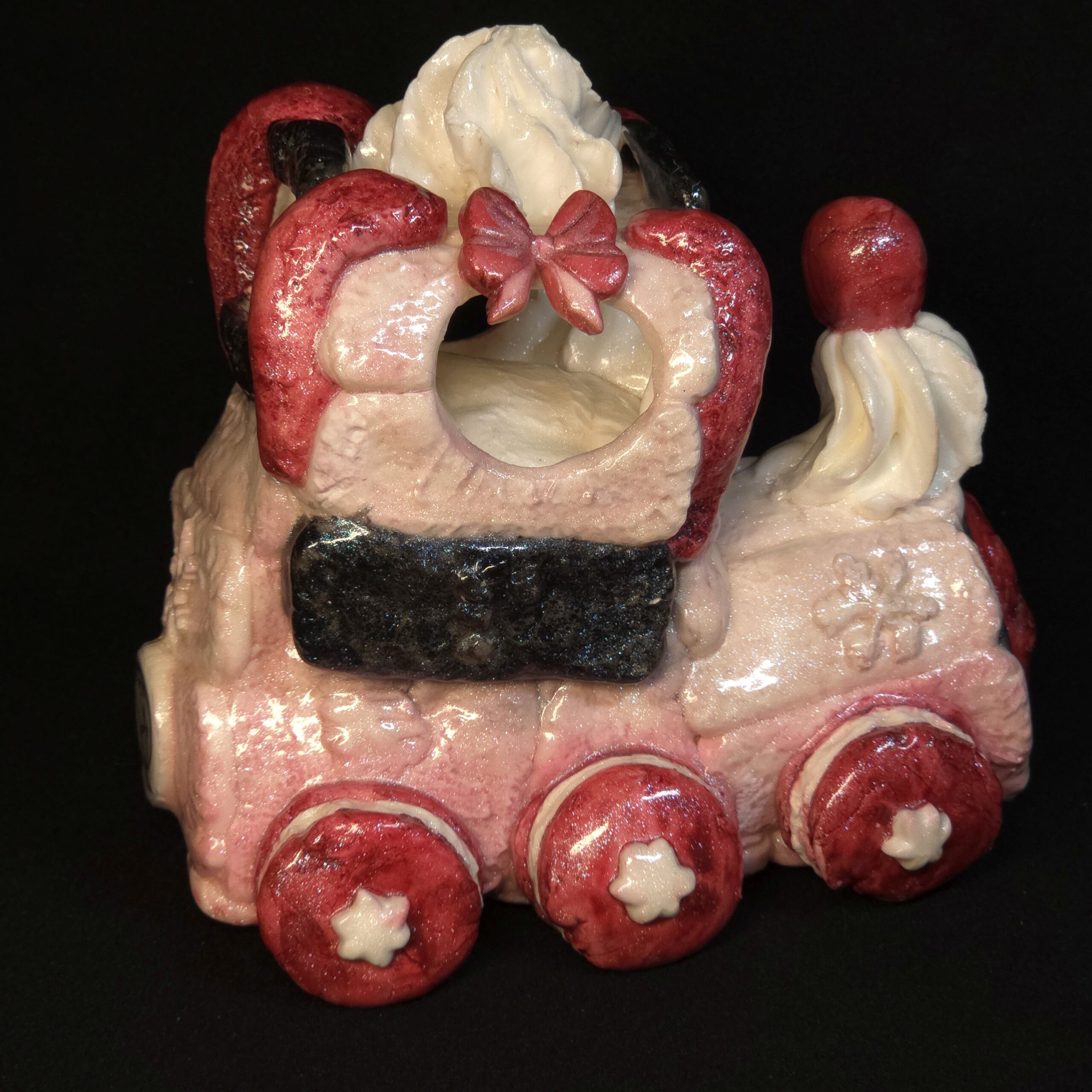 Candy Lokomotive Dekofigur – Bild 2