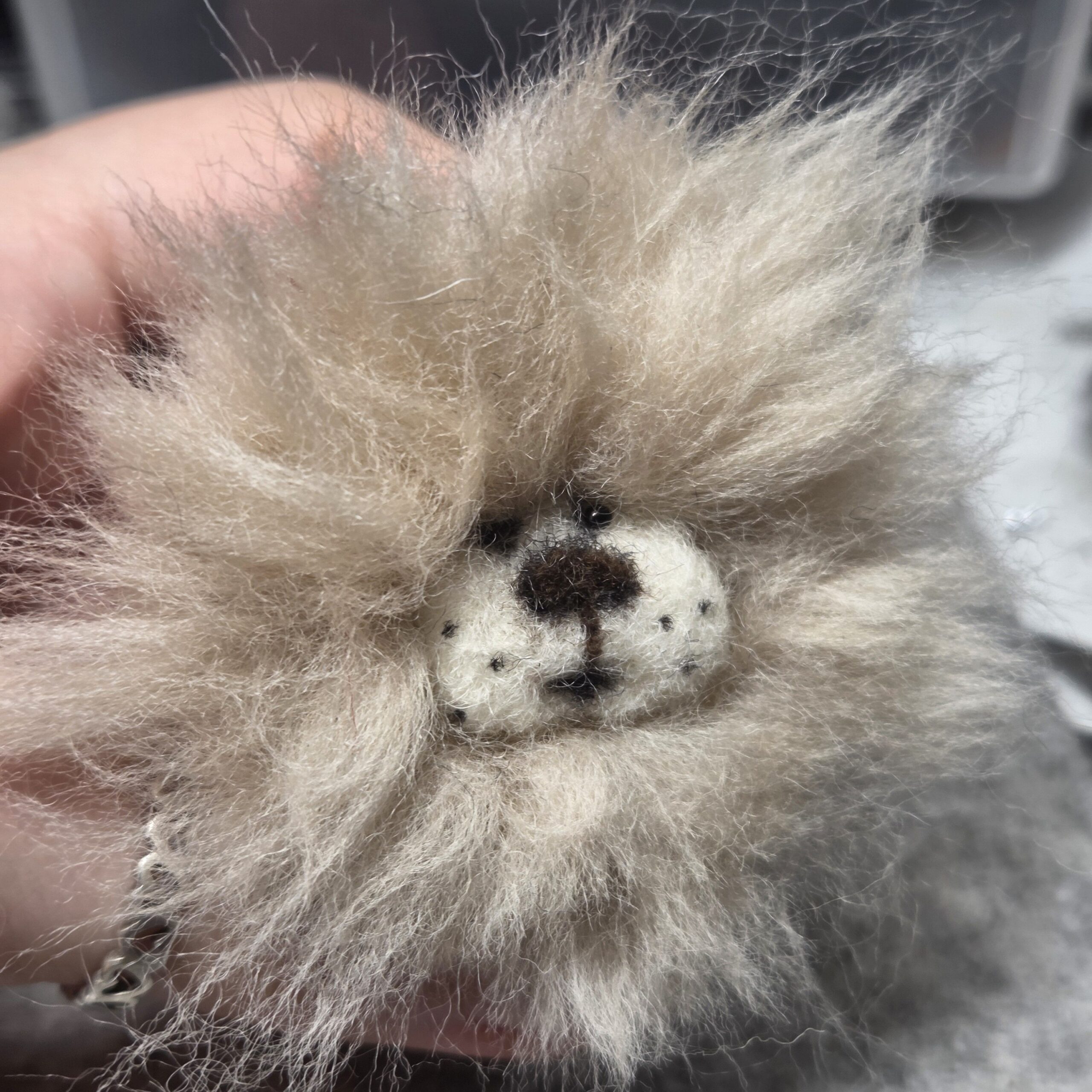 Sunny Flausch der Kühlschrankmagnet gefilzte Tierfigur – Bild 2