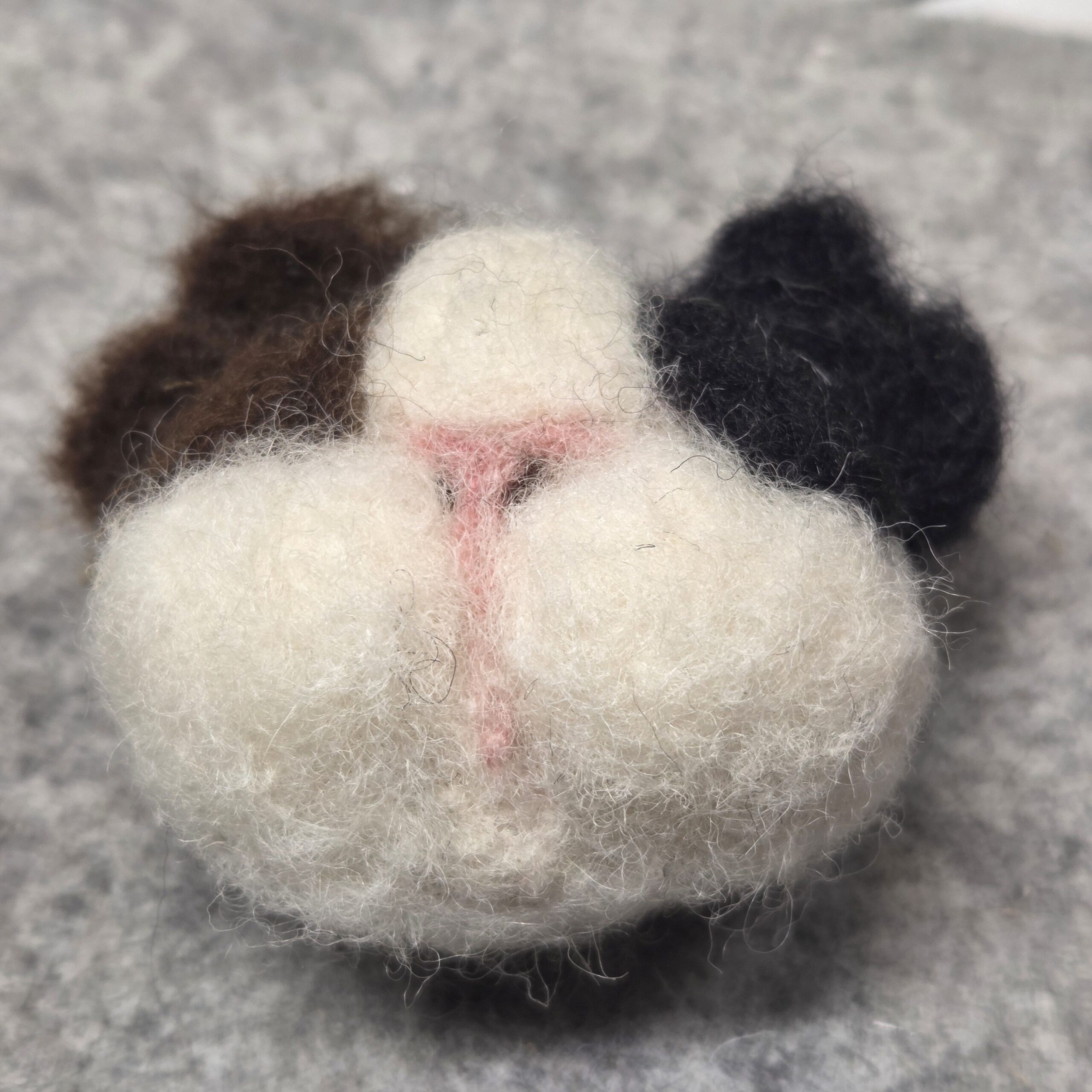 Cinnamon Meerschweinchen Kühlschrankmagnet gefilzte Tierfigur – Bild 2