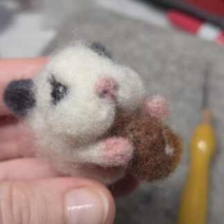 Chips der Zwerghamster gefilzte Tierfigur