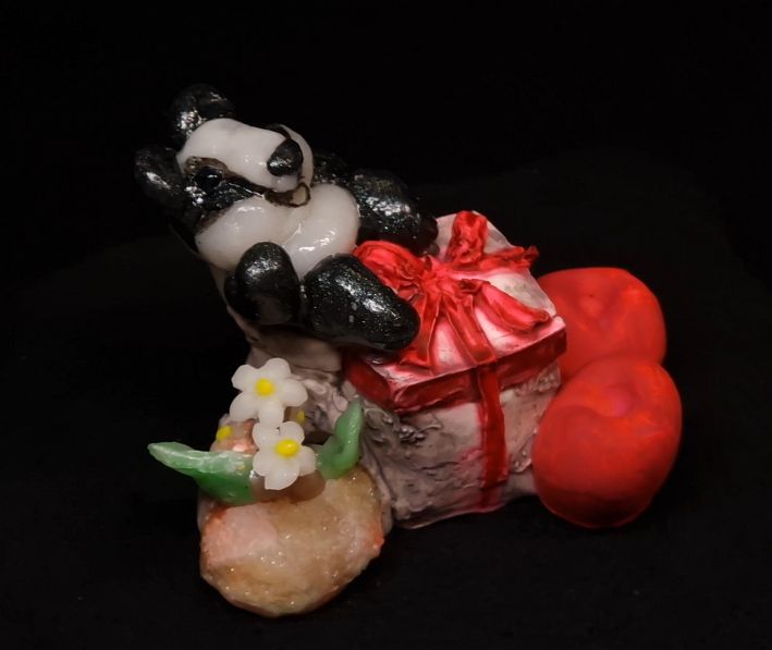 Panda Ornament Dekofigur – Bild 3