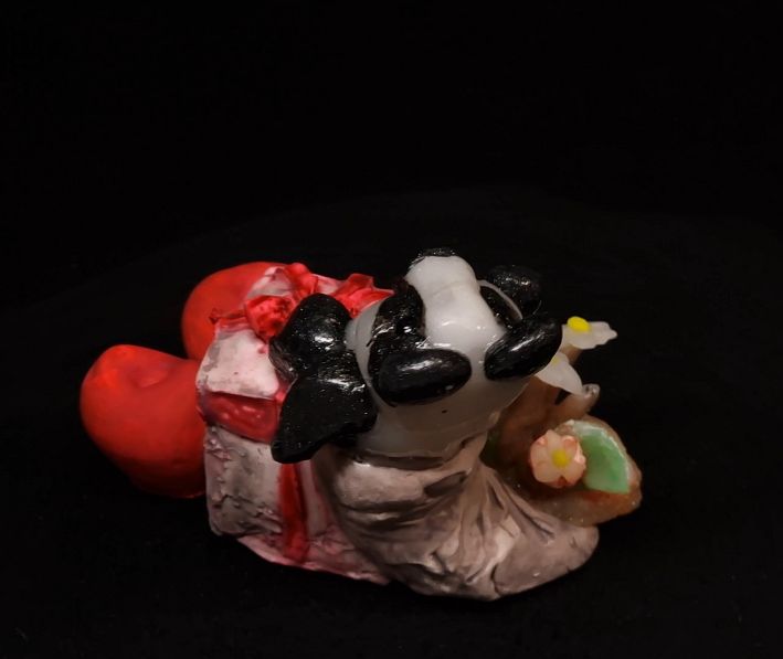 Panda Ornament Dekofigur – Bild 2