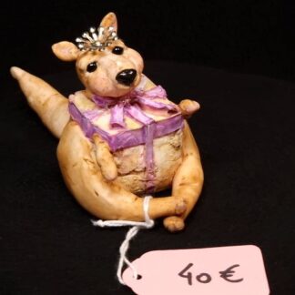 Känguru Baum Ornament Dekofigur