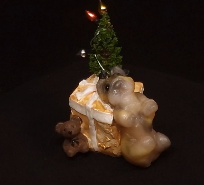 Weihnachtsbaum Mops Baum Ornament Dekofigur – Bild 2