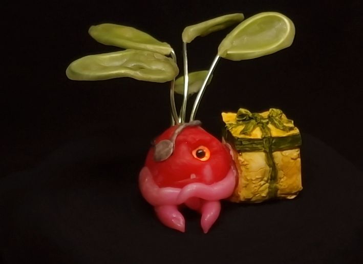 Gemüse Radieschen Baum Ornament Dekofigur